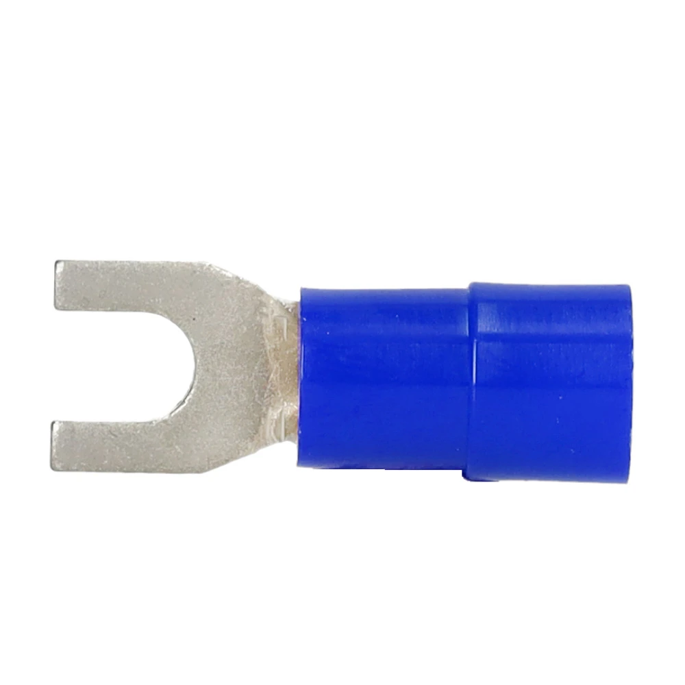 Miniatuur van Intercable Q-serie DIN geïsoleerde vorkkabelschoen 1,5-2,5 mm² M5 vertind - blauw per 100 stuks (ICIQ25G)