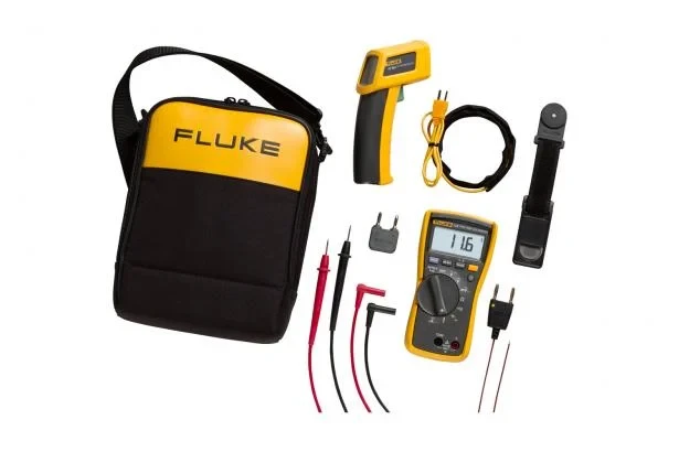 Miniatuur van FLUKE multimeter met temperatuur- en microampèremeting FLUKE-116 EUR tot 600V HVAC en True RMS (2583601)