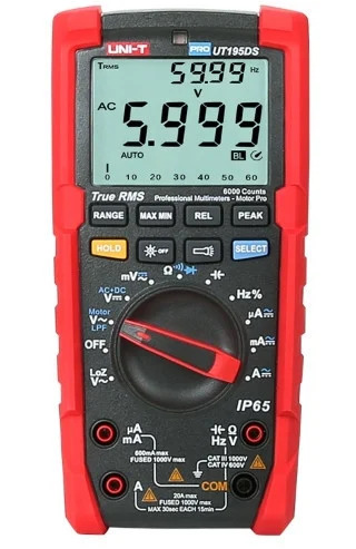 Miniatuur van UNI-T multimeter IP65 (UT195DS)
