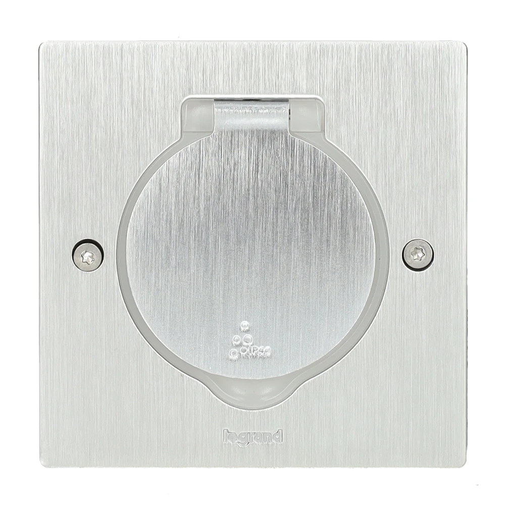 Miniatuur van Legrand platinum vloerstopcontact RVS IP44 IK08 (089700)