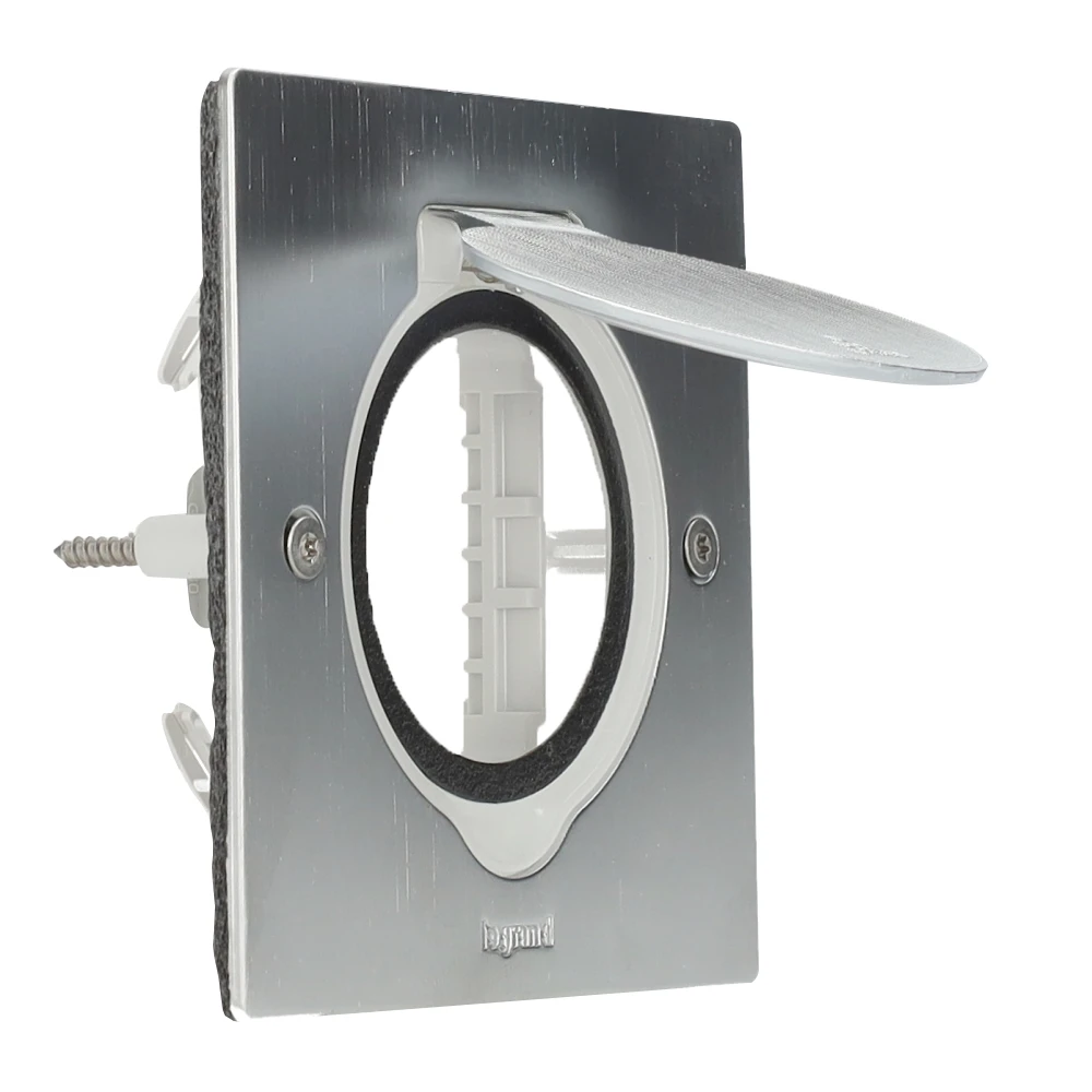 Miniatuur van Legrand platinum vloerstopcontact RVS IP44 IK08 (089700)
