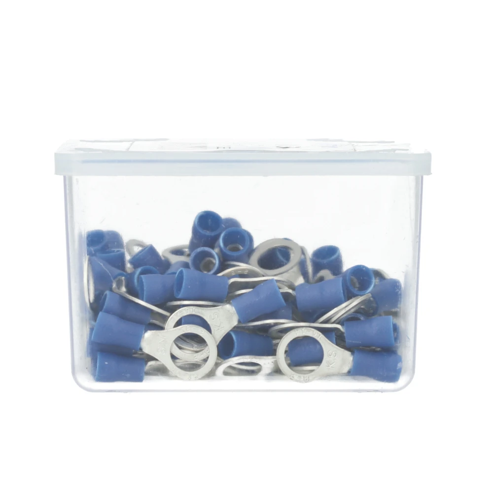 Miniatuur van KLEMKO geïsoleerde ringkabelschoen M8 voor 1,5-2,5 mm² per 100 stuks