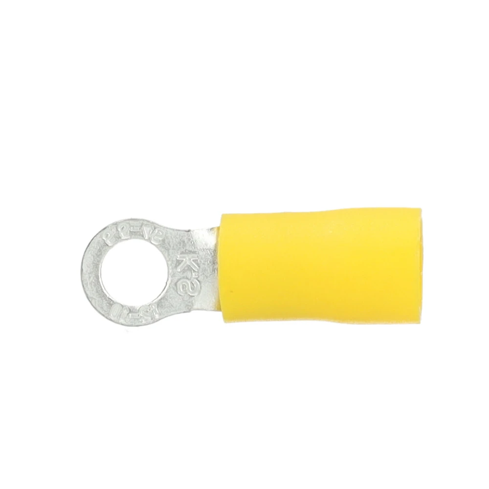 Miniatuur van KLEMKO geïsoleerde ringkabelschoen M4 voor 4,0-6,0 mm², PVC per 100 stuks
