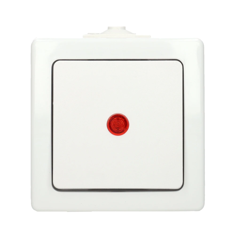 Miniatuur van Kopp NAUTIC controleschakelaar IP44 - arctic wit (566602003)