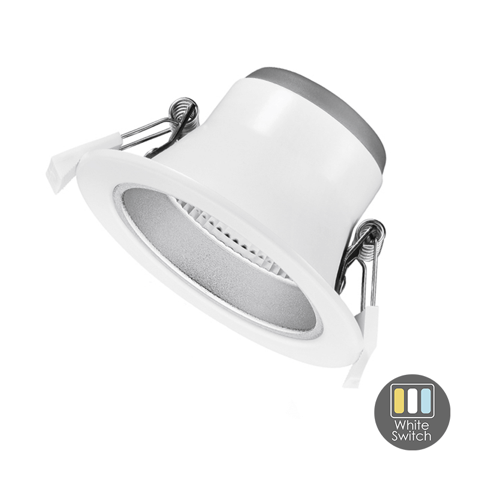 Miniatuur van EMhub LED reflector downlight 10W 1000lm CCT zaagmaat Ø90mm Ø113mm - wit