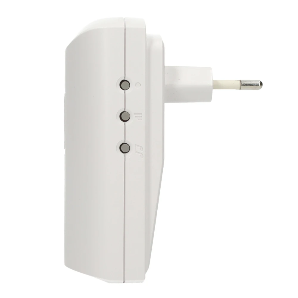 Miniatuur van KLIKAANKLIKUIT plug-in draadloze deurbelset - ACDB-8000AC wit (70273)