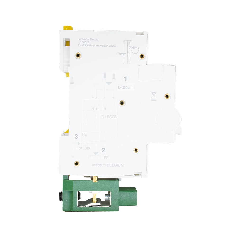Miniatuur van Schneider Electric Resi9 overspanningsbeveiliging type 2 1P+N (TN, TT) 10KA DIN-rail (R9L12610)