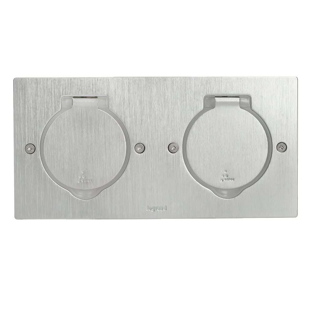 Miniatuur van Legrand platinum vloerstopcontact 2-voudig IP44 (089702)