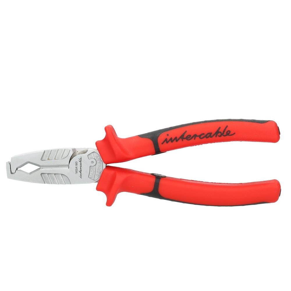 Miniatuur van Intercable 3 in 1 multi zijkniptang striptang kabelschaar 185mm (MSA180)