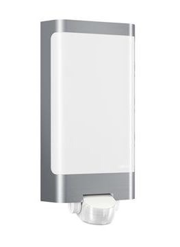 Miniatuur van STEINEL buitenlamp met sensor L 240 LED 3000K 7,5W - rvs (010461)