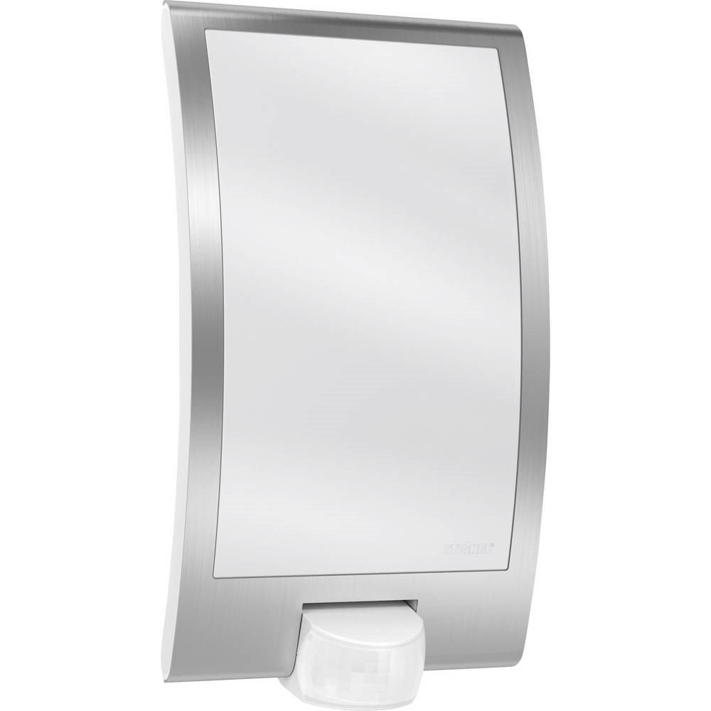 Miniatuur van STEINEL buitenlamp met sensor L 22 wandmontage 60W - rvs (009816)