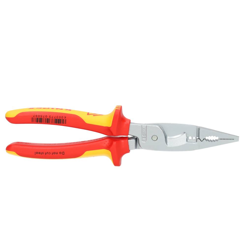 Miniatuur van KNIPEX multifunctionele 6 in 1 combinatietang elektro 200mm (1386200)