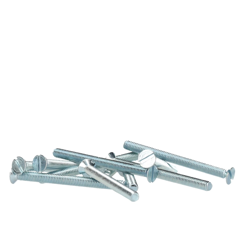Miniatuur van EMhub M3 schroef platkop verzinkt DIN963-4.8 M3x35 per 100 stuks (4085005)