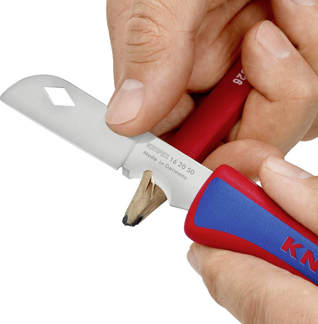 Miniatuur van KNIPEX zakmes RVS lemmet 120mm (16 20 50 SB)