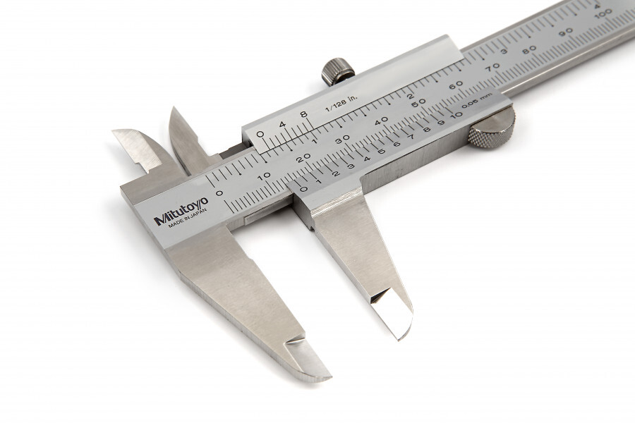 Miniatuur van MITUTOYO schuifmaat met noniusaflezing 150mm (530-104)