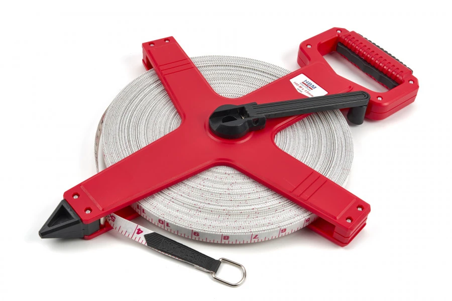 Miniatuur van HBM fiberglass meetlint 100 meter (10103)