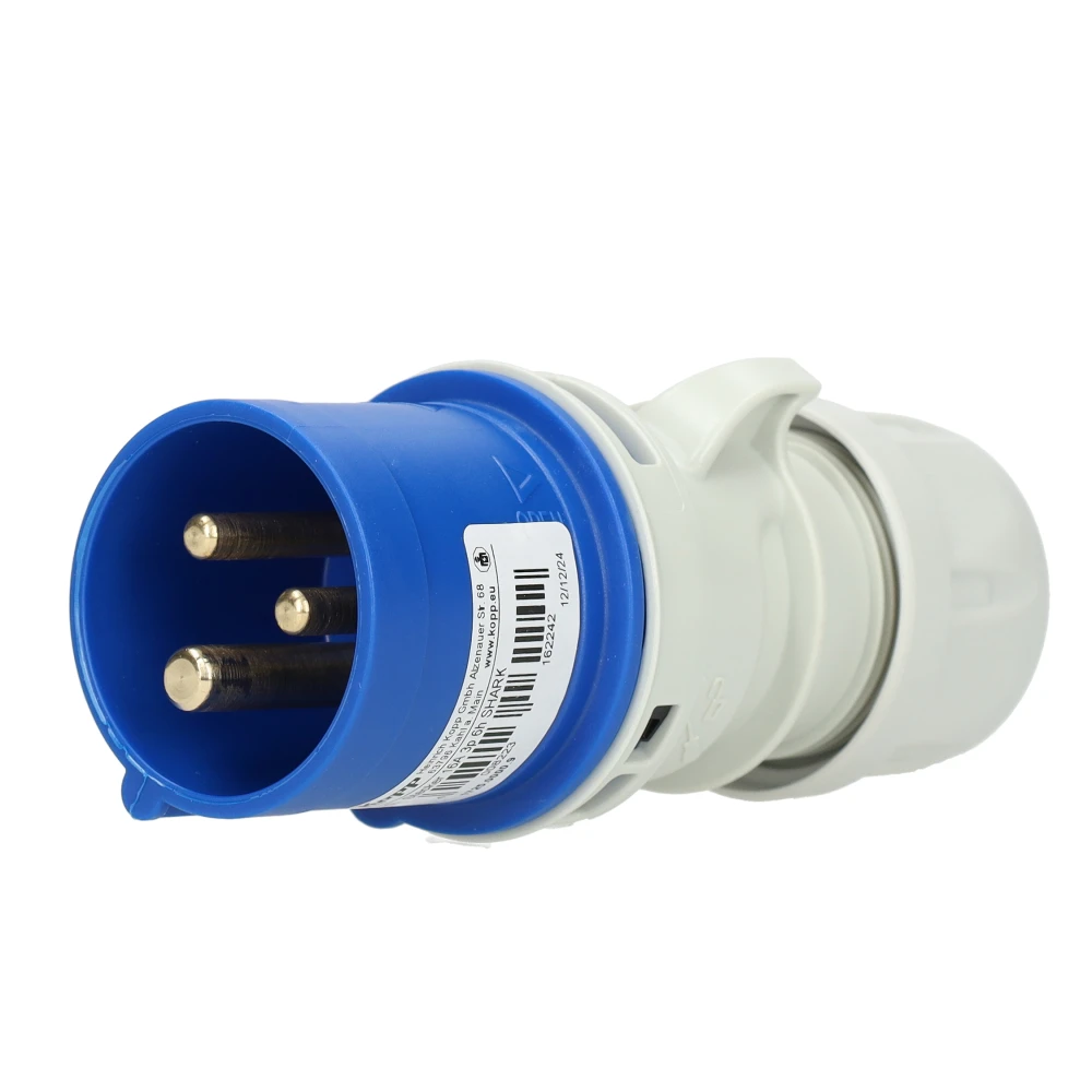 Miniatuur van Kopp CEE contactstop 3-polig 230V 6H 16A IP44 (172500009)