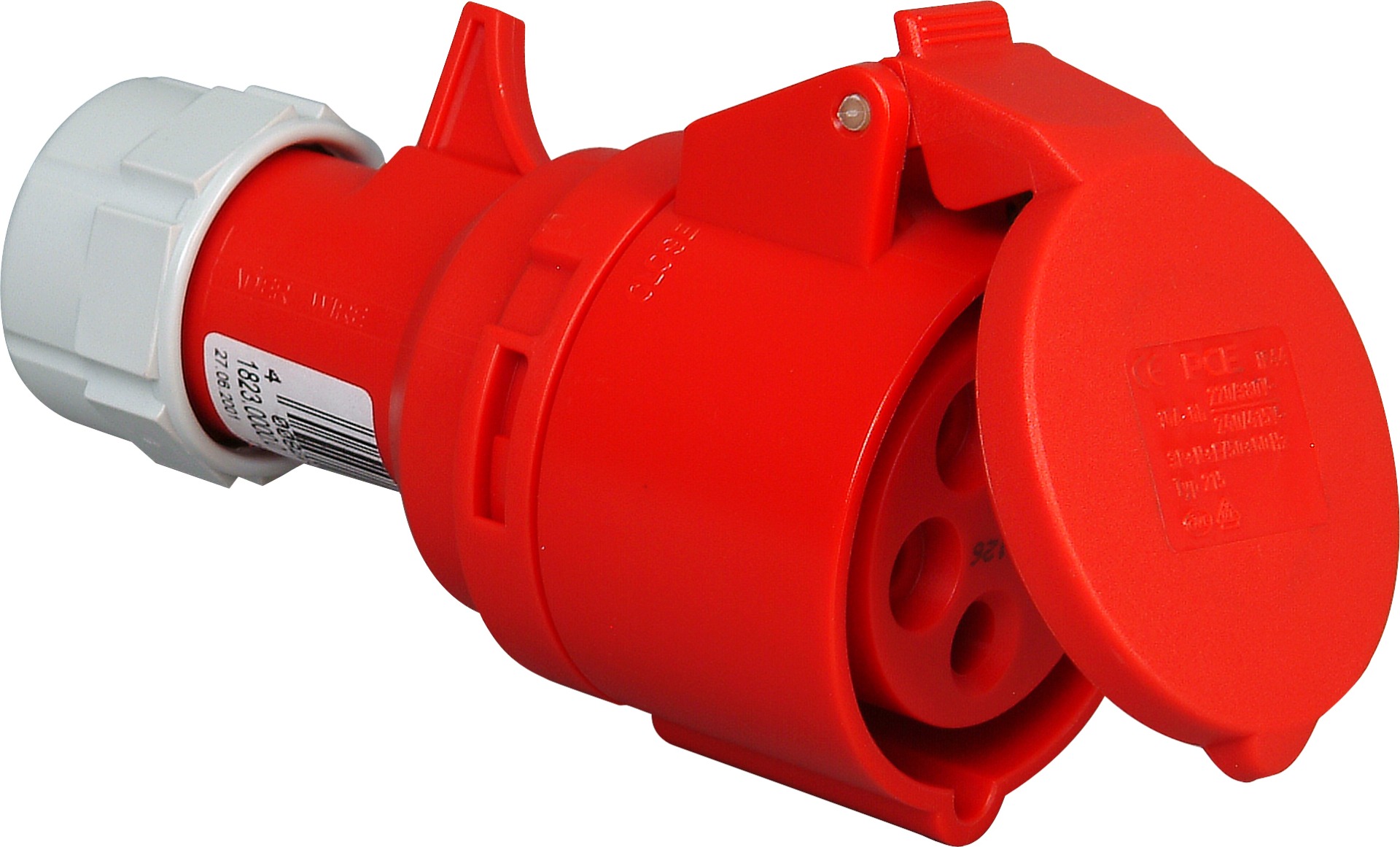 Miniatuur van Kopp CEE-koppelcontactstop 5-polig 400V 6H 32A IP55 (182600009)