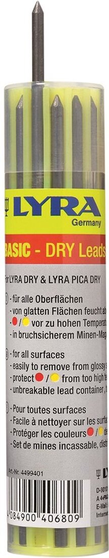 Miniatuur van Lyra reservestiften grafiet verwijderbaar - 12 stuks (850337)