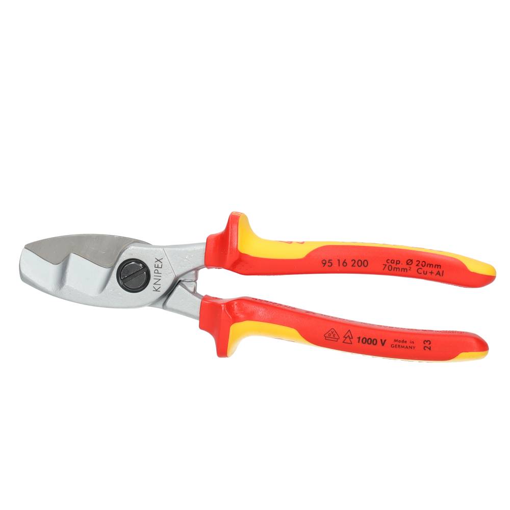 Miniatuur van KNIPEX kabelschaar capaciteit 70mm2 VDE 1000V 200mm (9516200)