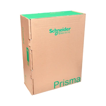 Miniatuur van Schneider Electric PrismaSeT XS lege zekeringkast 4-rijen van 18 modules 125A transparante deur IP40 - wit (LVSXM418)