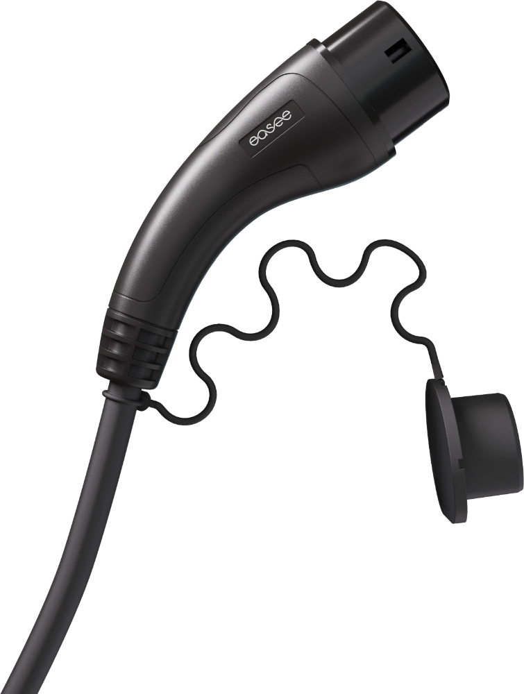 Miniatuur van Easee laadkabel type 2 naar type 2 32A (3,7 - 22kW) - 7,5 meter (90201)