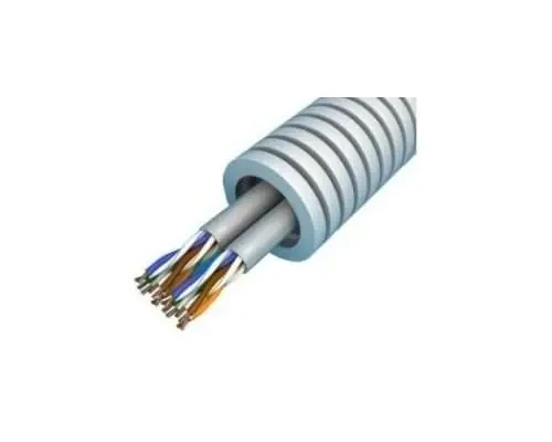 Miniatuur van Snelflex flexibele buis telenet TRI16 (coax) + data U/UTP CAT6 - 20mm per rol 100 meter (SFTRI6UTP6)