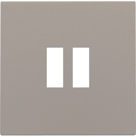 Miniatuur van Niko centraalplaat voor dubbele USB-A-lader - Intense Bronze (123-68001)