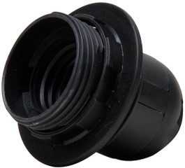 Miniatuur van Kopp lamphouder E27 met ring zwart (212415047)
