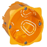 Miniatuur van Legrand batibox hollewand inbouwdoos 1-voudig (2 modules Mosaic) 60mm (080061)