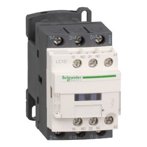 Miniatuur van Schneider Electric contactor 12A AC3 3-polig 1NO+ 1NC 230VAC 50/60HZ TeSys D (LC1D12P7)