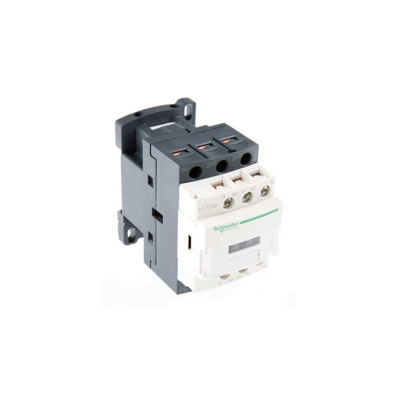 Miniatuur van Schneider Electric contactor 12A AC3 3-polig 1NO+ 1NC 24VAC 50/60HZ TeSys D (LC1D12B7)