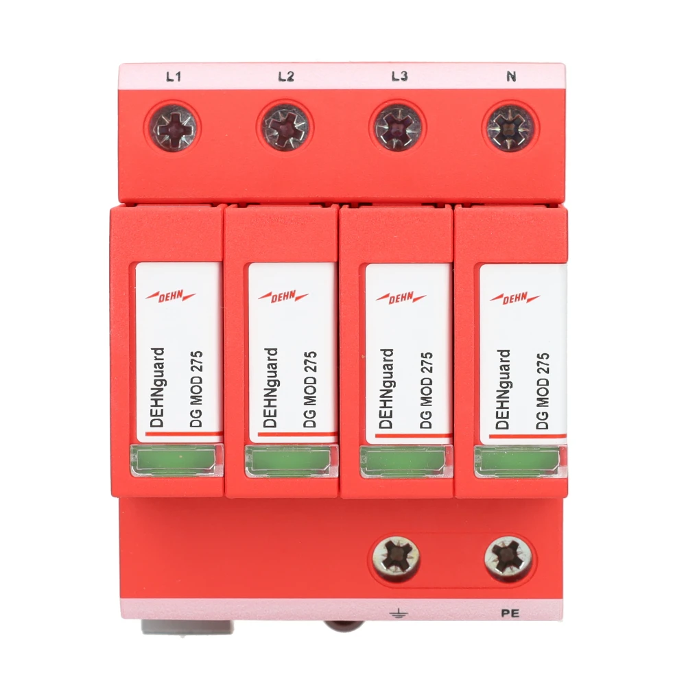 Miniatuur van Dehn overspanningsbeveiliging type 2 (TN-S, TN, TN-C, TN-C-S, TT) 40kA 275V (4P) (952405)