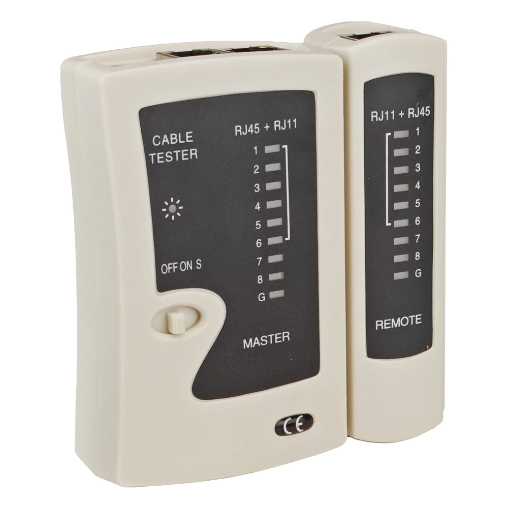 Miniatuur van EMhub netwerkkabel UTP toolkit inclusief tester en LSA tool (4080157)