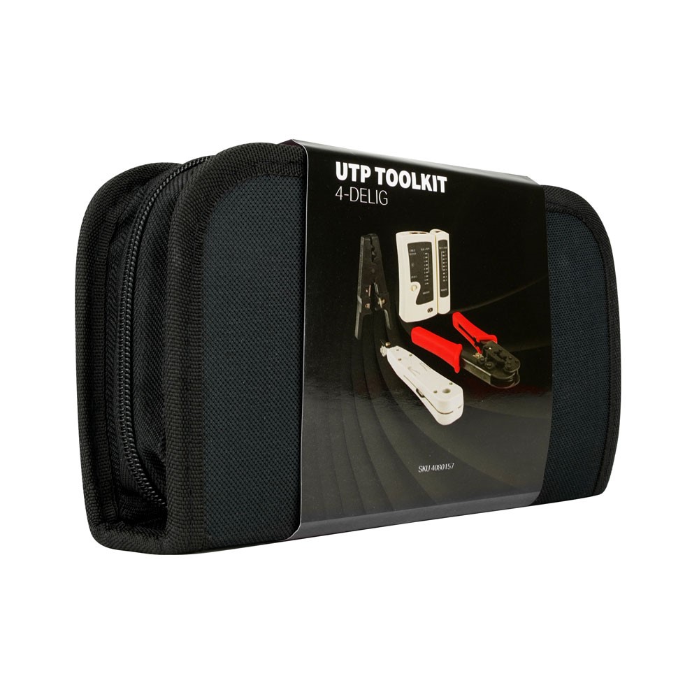 Miniatuur van EMhub netwerkkabel UTP toolkit inclusief tester en LSA tool (4080157)