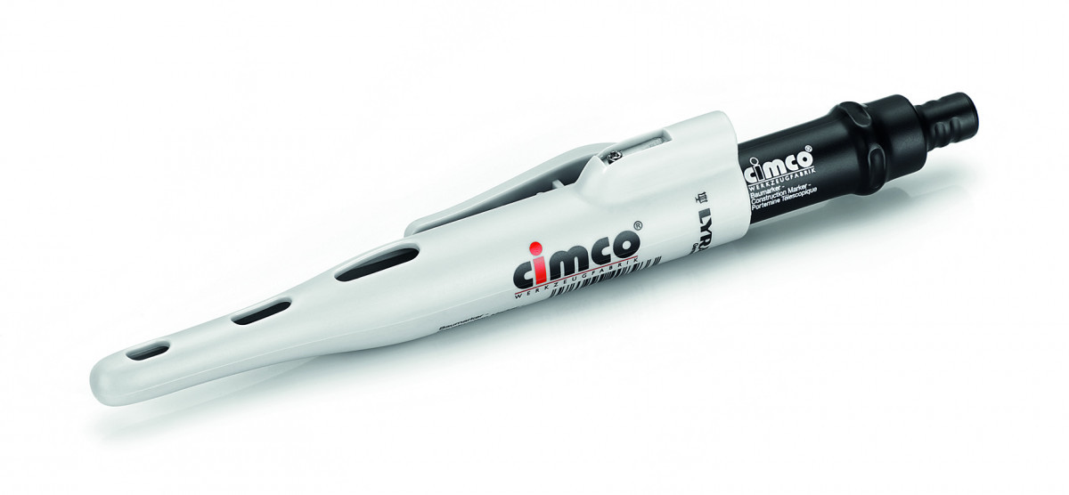 Miniatuur van Cimco markeerpotlood voor diepe gaten zwart (213150)