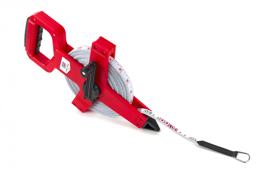 Miniatuur van HBM fiberglass meetlint 50 meter 13mm (10102)