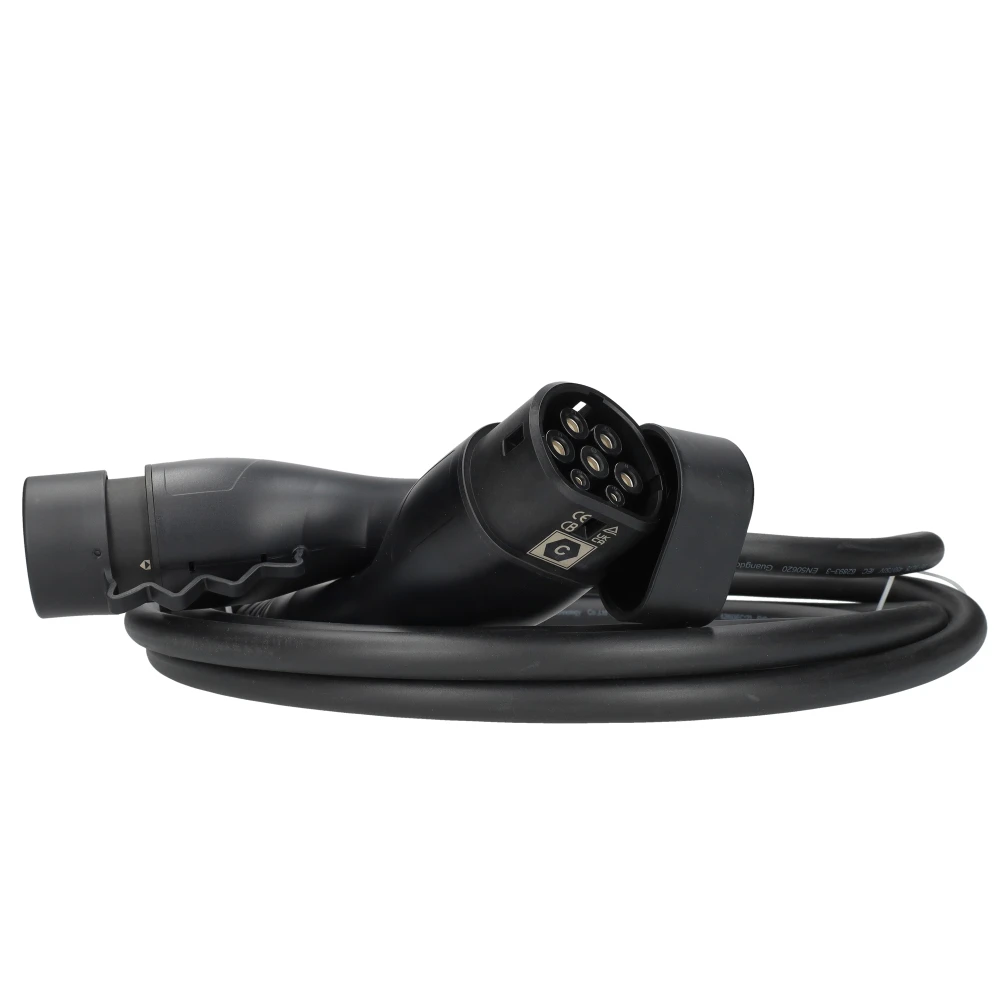 Miniatuur van EVHUB laadkabel type 2 naar type 2 3,7 tot 22kW - 3 meter (85210000)