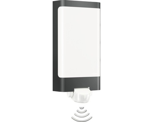 Miniatuur van STEINEL buitenlamp met sensor L 240 LED 3000K 9,3W - antraciet (056506)