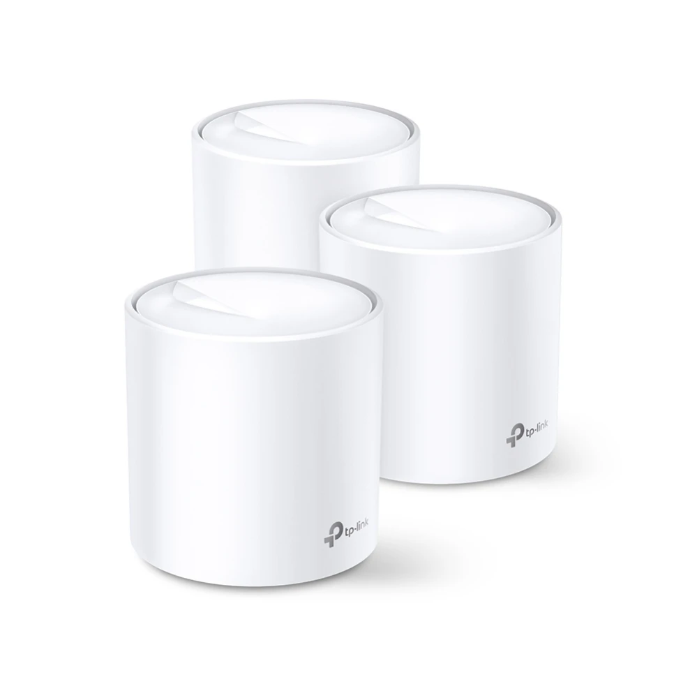 Miniatuur van TP-LINK mesh WiFi router 574Mbps op 2.4GHz-band + 1200Mbps op 5GHz-band per 3 stuks (Deco X20 3-pack)