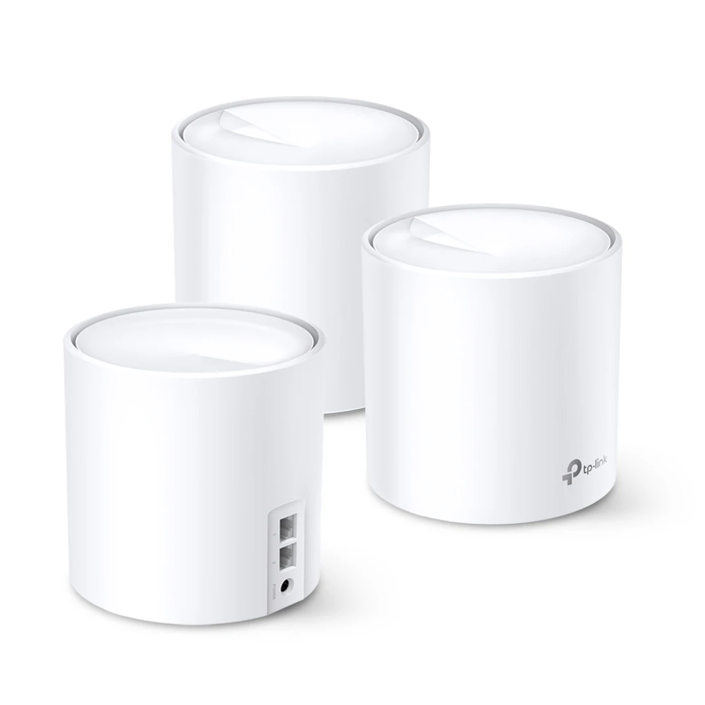 Miniatuur van TP-LINK mesh WiFi router 574Mbps op 2.4GHz-band + 1200Mbps op 5GHz-band per 3 stuks (Deco X20 3-pack)