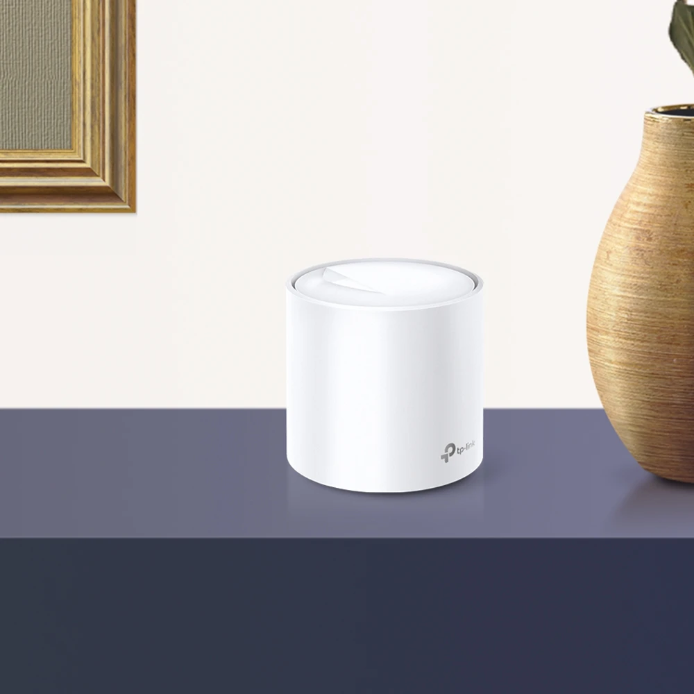 Miniatuur van TP-LINK mesh WiFi router 574Mbps op 2.4GHz-band + 1200Mbps op 5GHz-band (Deco X20 1-pack)