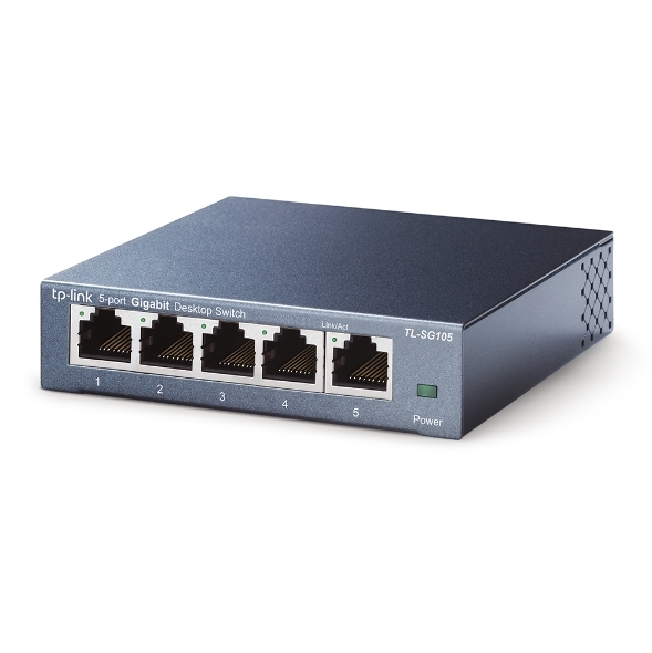 Miniatuur van TP-LINK unmanaged netwerk switch 5-poorts 10-1000 Mbps (TL-SG105)