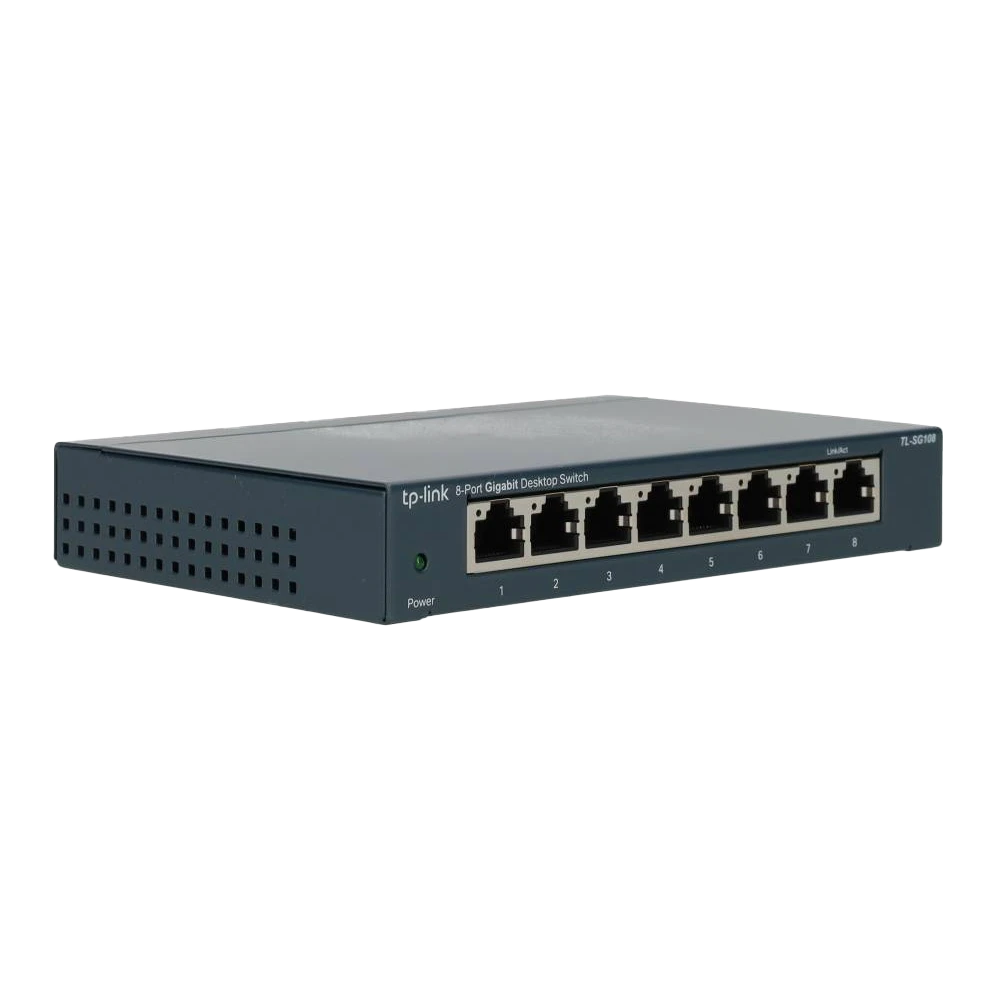 Miniatuur van TP-LINK unmanaged netwerk switch 8-poorts 10-1000 Mbps (TL-SG108)
