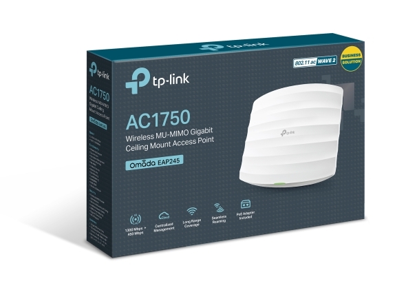 Miniatuur van TP-LINK AC1750 WiFi draadloos access point plafondmontage (EAP245)