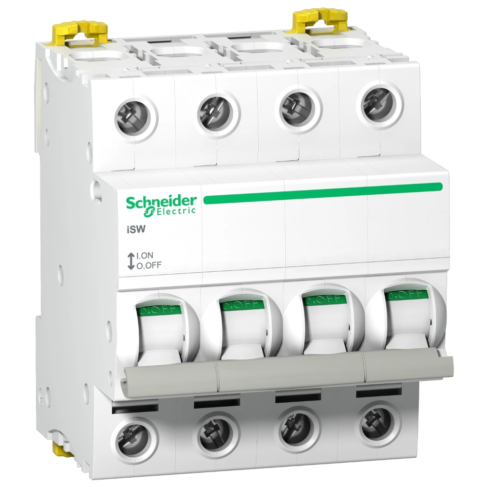Miniatuur van Schneider Electric differentieelschakelaar 4-polig 300mA - type A (A9S65491)
