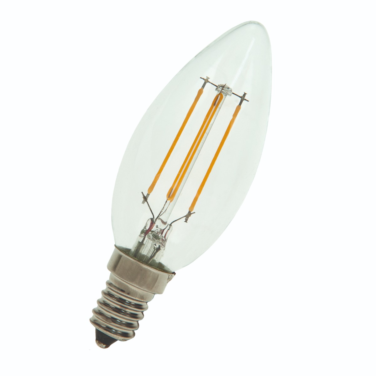 Miniatuur van Bailey LED lamp filament helder kaars E14 2W 180lm warm wit 2700K (80100035105)