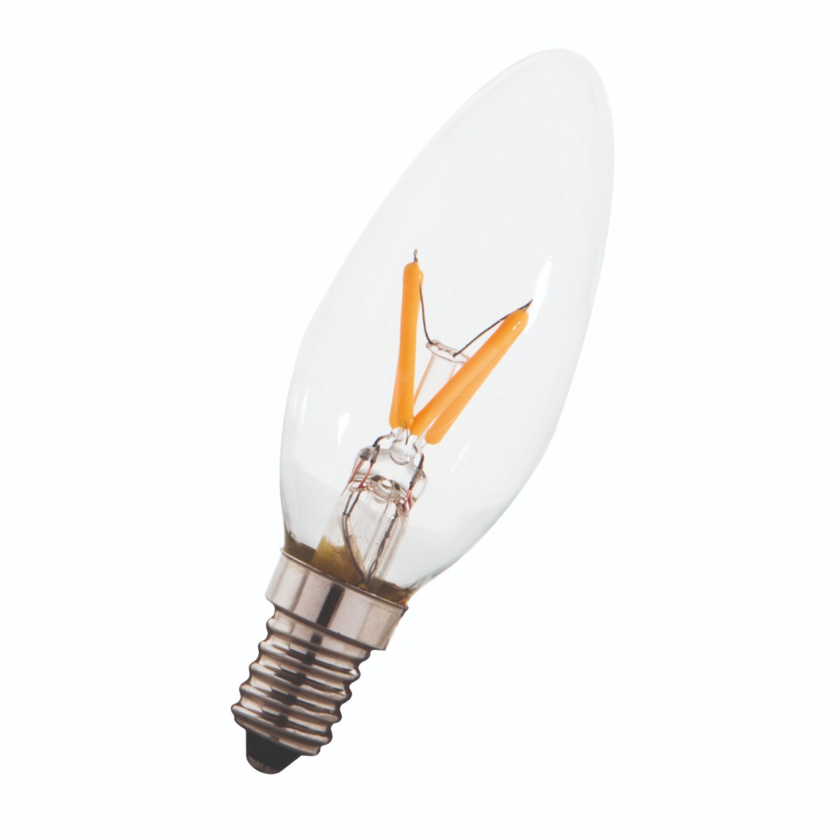 Miniatuur van Bailey LED lamp filament mat kaars E14 4W 380lm warm wit 2700K dimbaar (143622)