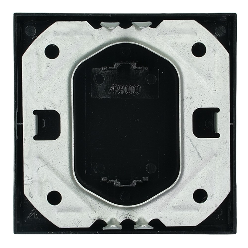 Miniatuur van EMhub Quadro55 (by Kopp) bedieningswip tbv wissel- en kruisschakelaar - zwart mat (4088081)