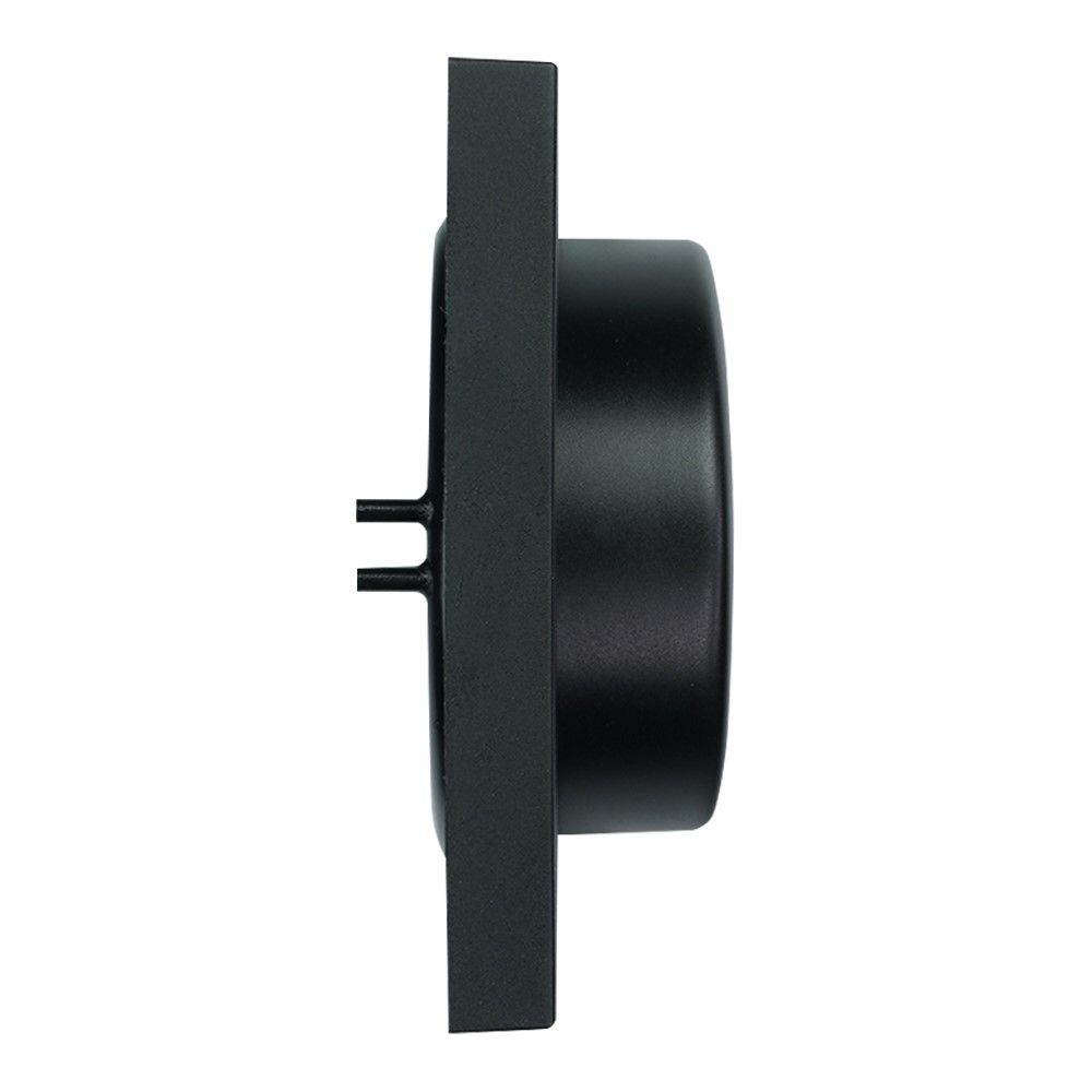 Miniatuur van EMhub Quadro55 (by Kopp) centraalplaat met knop tbv draaidimmer - zwart mat (4088087)